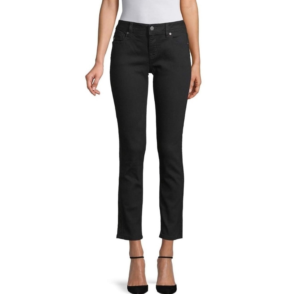 Miss Me Mid Rise Ankle Skinny Jean's Black sz 30